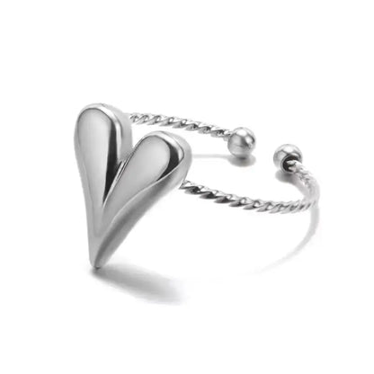 316L Stainless Steel Rings for Women Gold Color Never Fade Luxury Classic Rings Wedding Couple Rings Jewelry Free Shipping